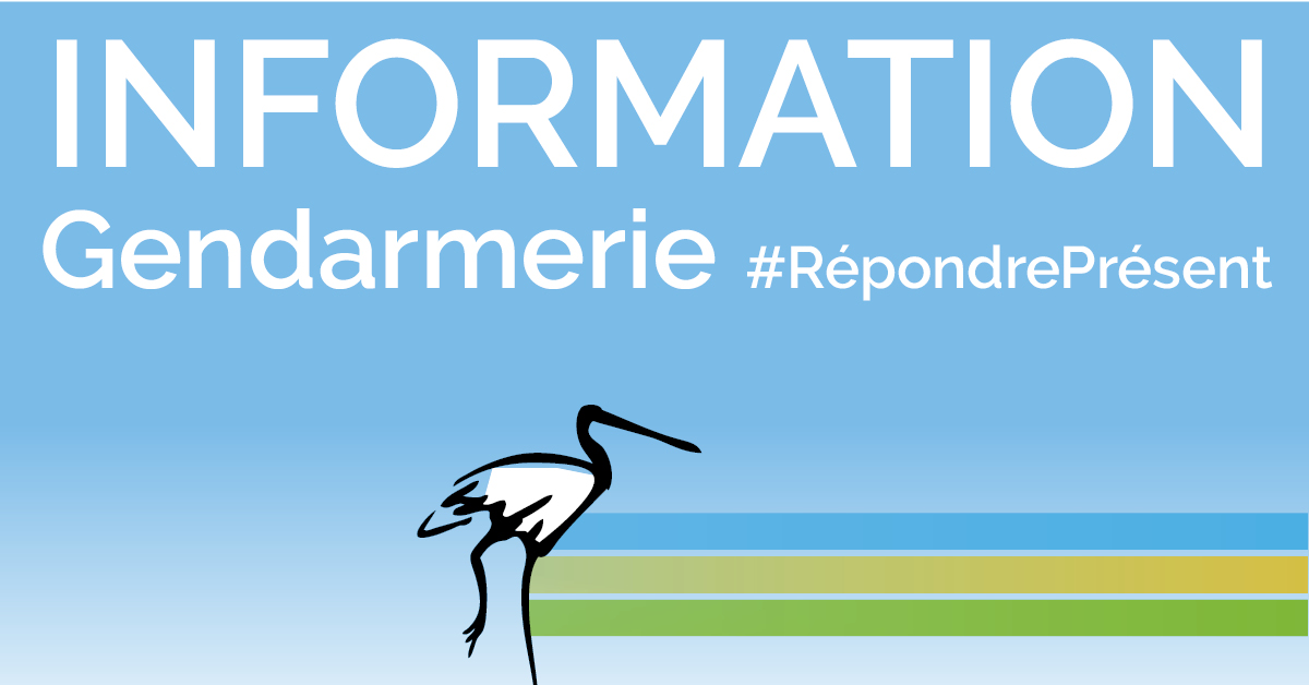 Info Gendarmerie #RépondrePrésent
