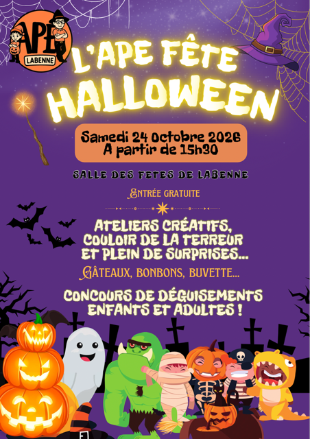 L'APE de Labenne Halloween 