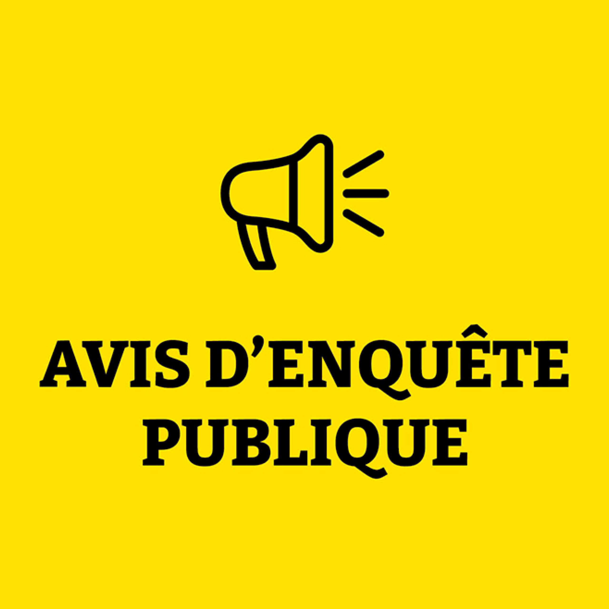 ENQUÊTE PUBLIQUE DOMAINE LA FOUGÈRE